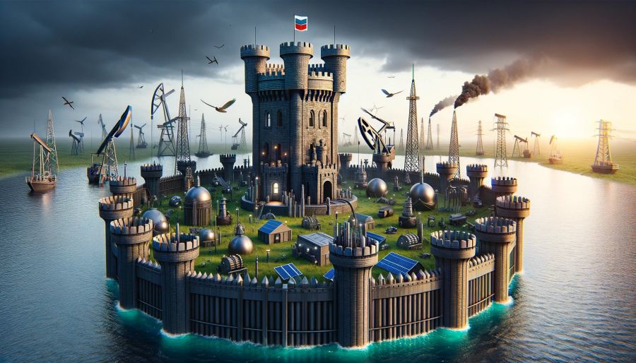 Chevron Moat