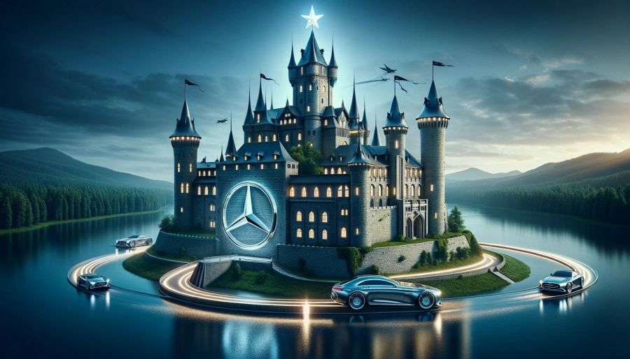 Mercedes Benz Moat